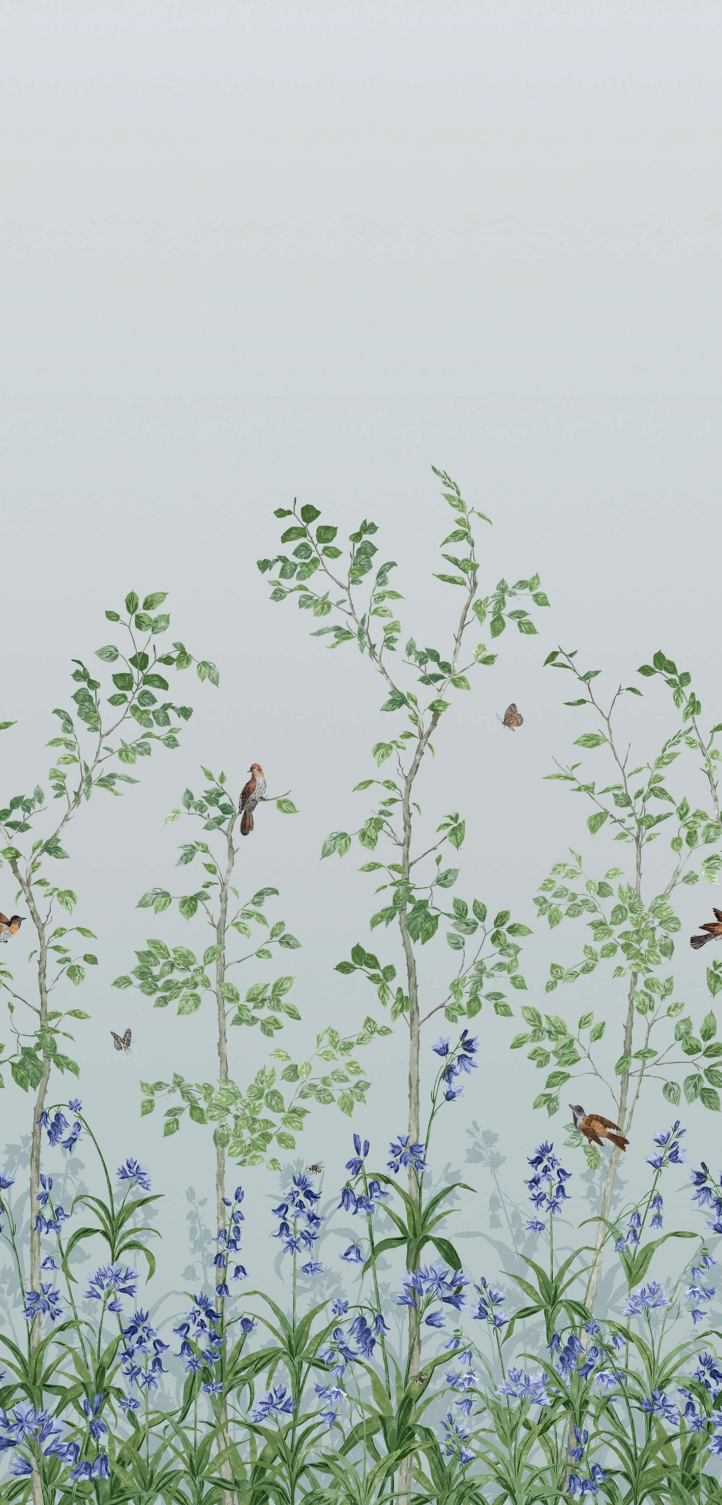 Bird & Bluebell - Celestial Blue
