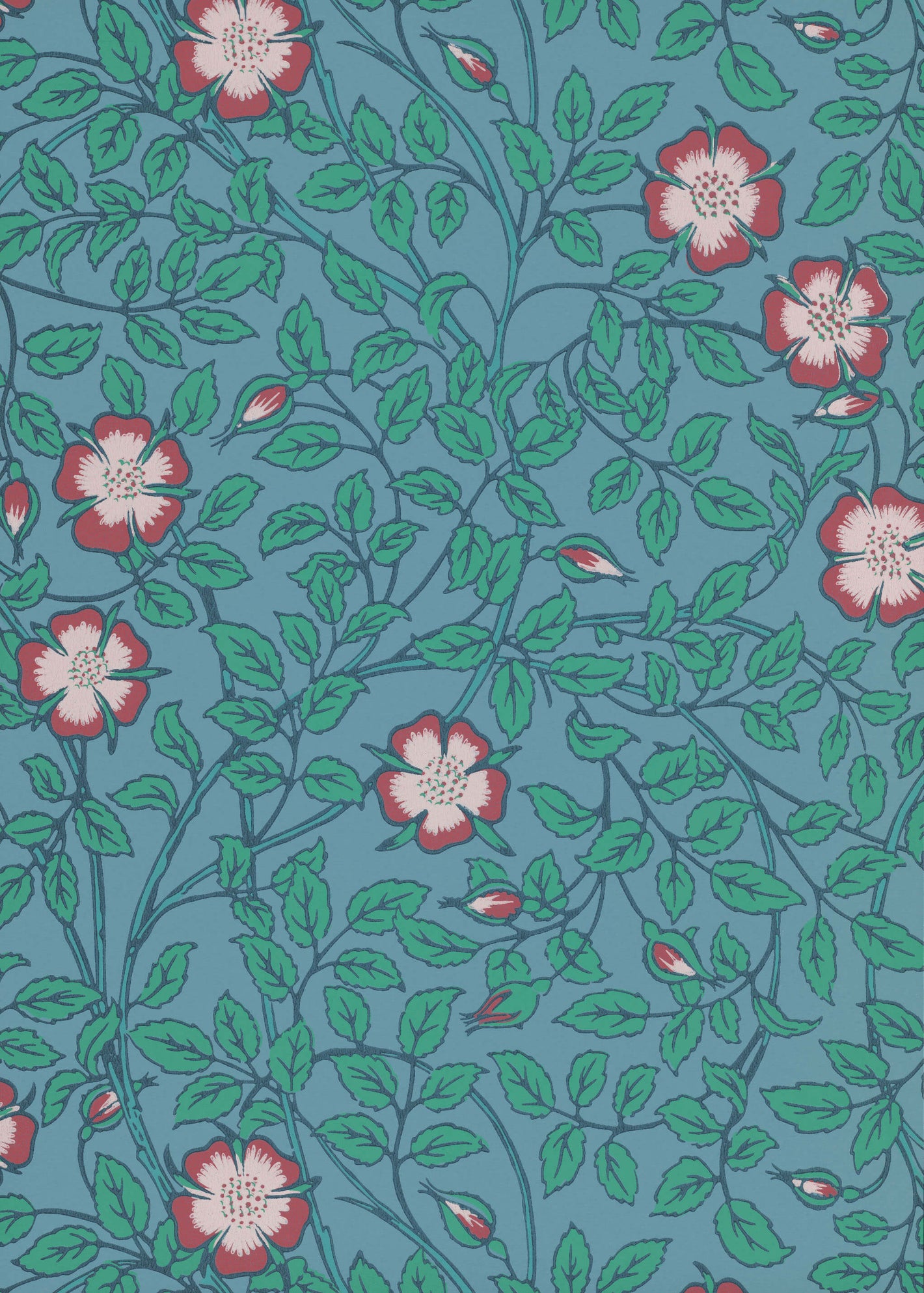 Briar Rose - Marine Blue