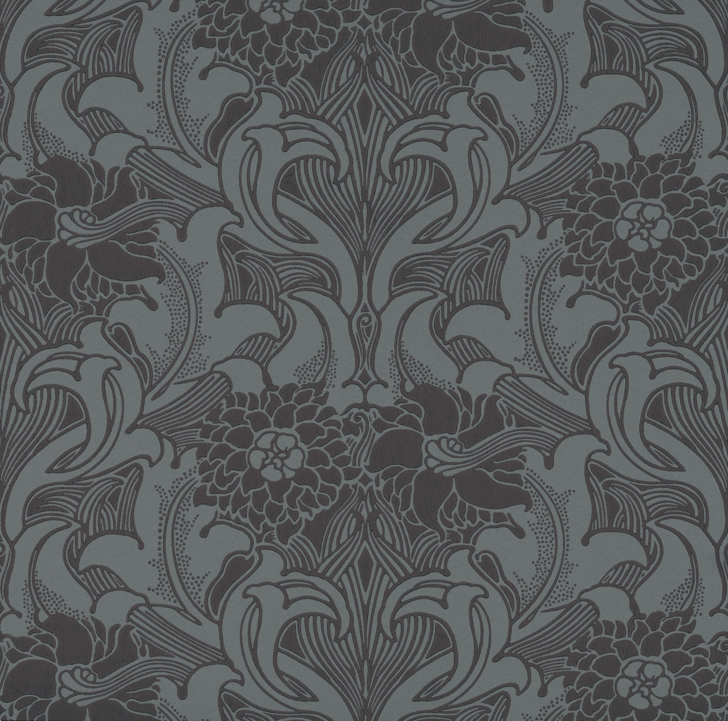 Dahlia Scroll - Etruria