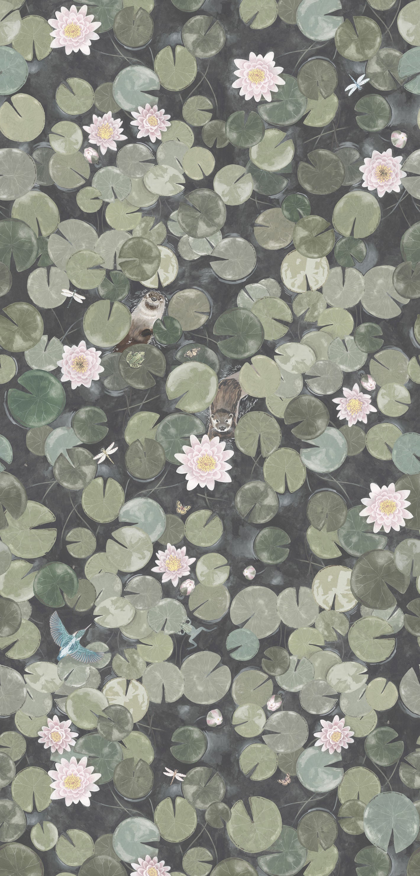 Lily Pads - Normandy Grey
